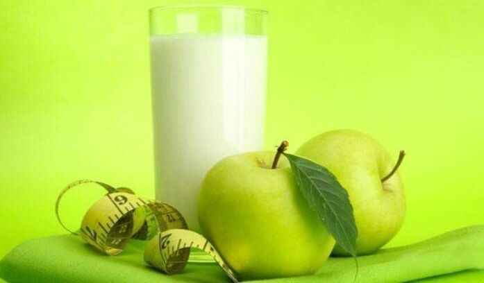 Kefir i jabuke za mršavljenje