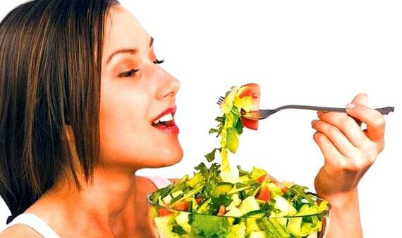 jesti salatu od povrća za mršavljenje
